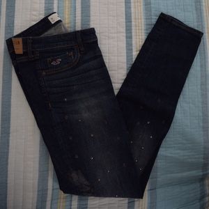 Hollister Sparkly Skinny Jeans